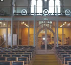 Church Interior looking backwards to the Welcome Area and Balcony