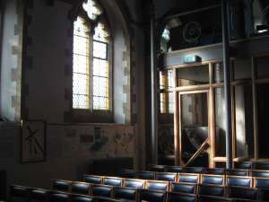 In church alone